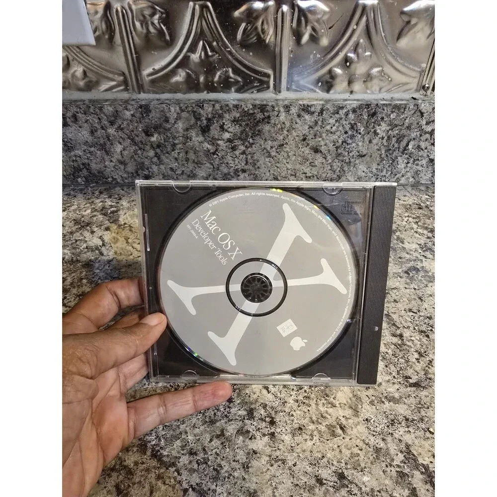 Mac OS X Developer Tools Apple 2001 691-2963-A OEM Disc